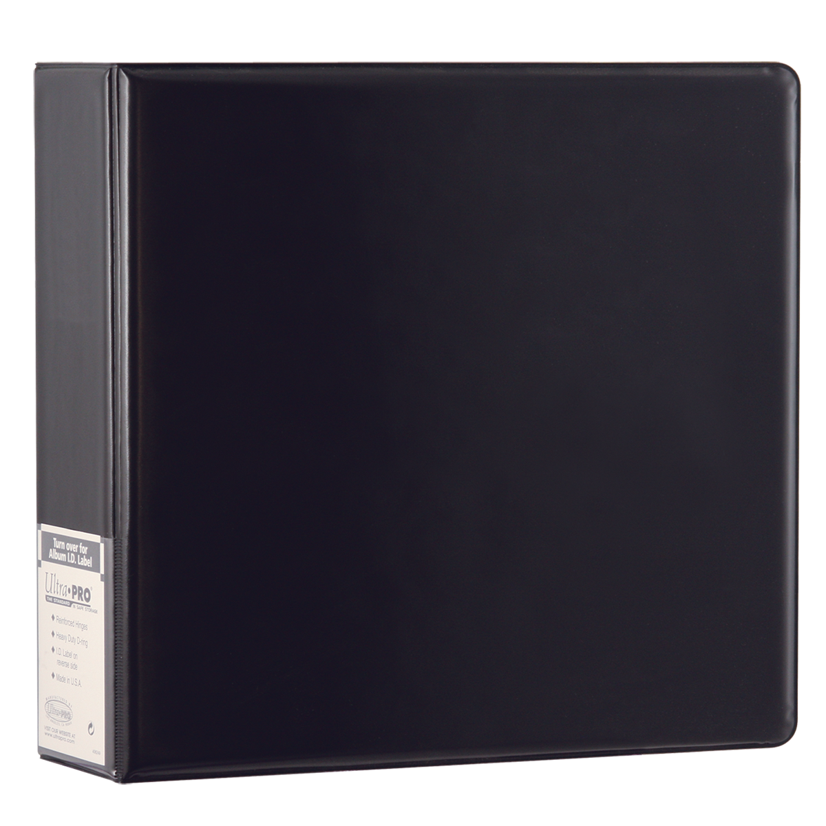 Ultra PRO: 3-Ring Binder - Black (Solid)