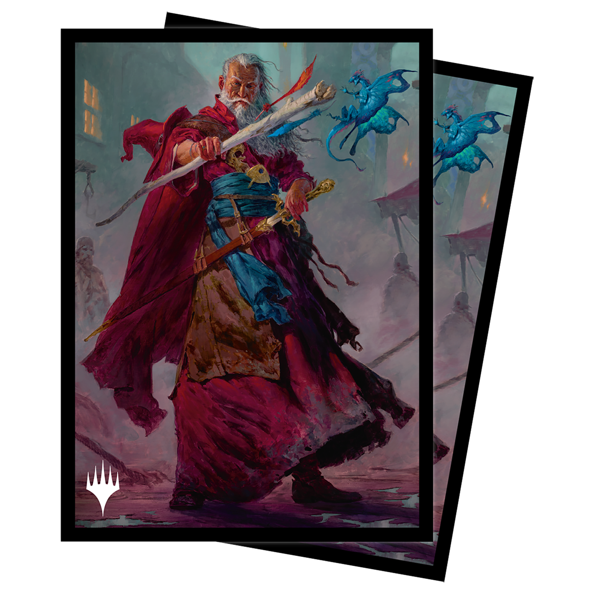 Ultra PRO: Standard 100ct Sleeves - Commander Legends Battle for Baldur's Gate (Elminster)