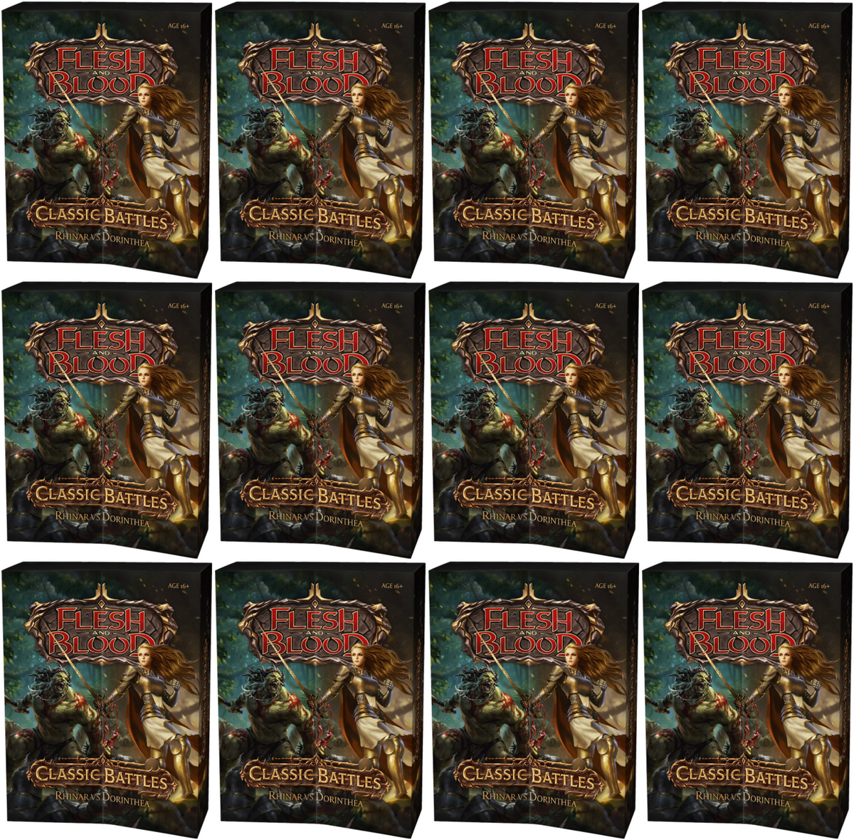 Classic Battles - Box Set Case (Rhinar vs Dorinthea)