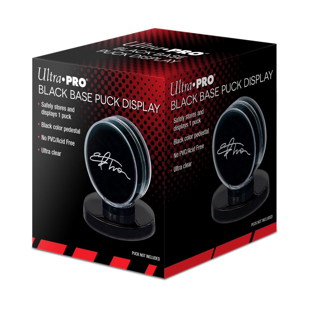 Ultra PRO: Display - Hockey Base Puck (Gold)