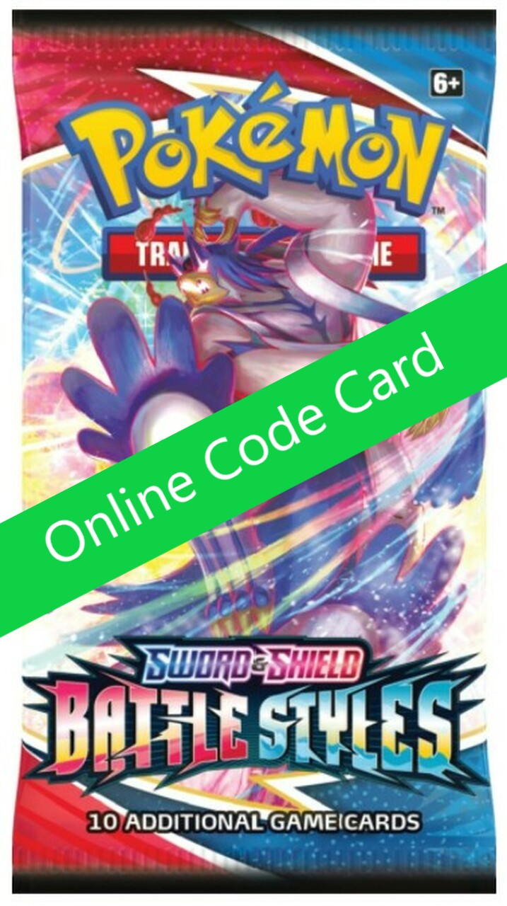 Battle Styles Booster Pack - PTCGO Code