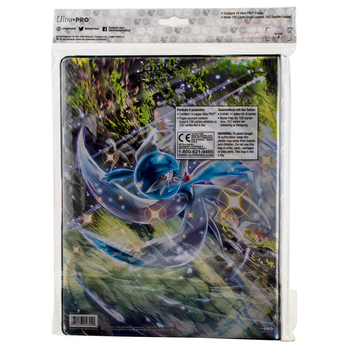 Ultra PRO: 9-Pocket Portfolio - Sword & Shield (Giratina and Gardevoir)