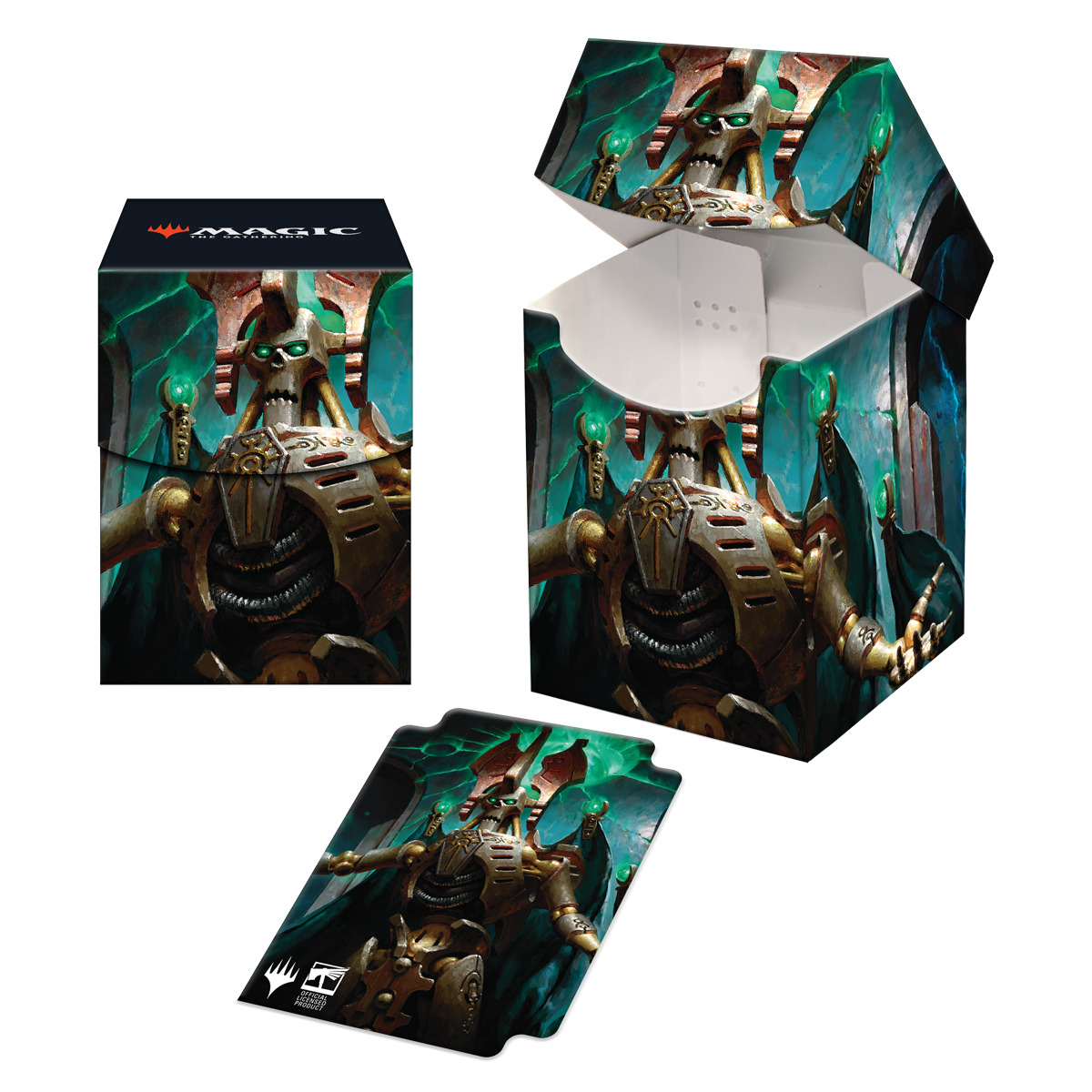 Ultra PRO: 100+ Deck Box - Warhammer 40k Commander Deck (Szarekh, the Silent King)