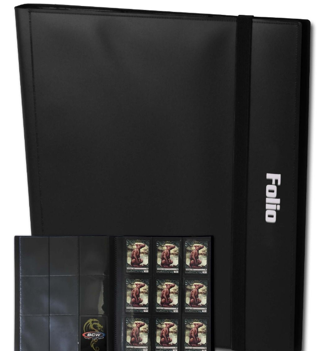 Folio 9-Pocket Album - Black