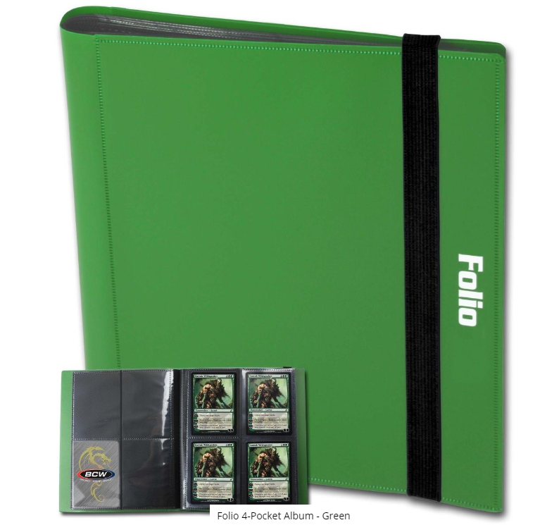 Folio 4-Pocket Album - Green