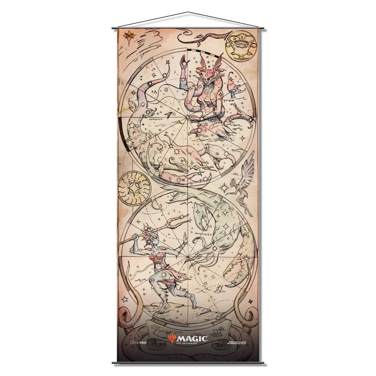 Ultra PRO: Wall Scroll - Theros Beyond Death (Kiora Bests the Sea God)