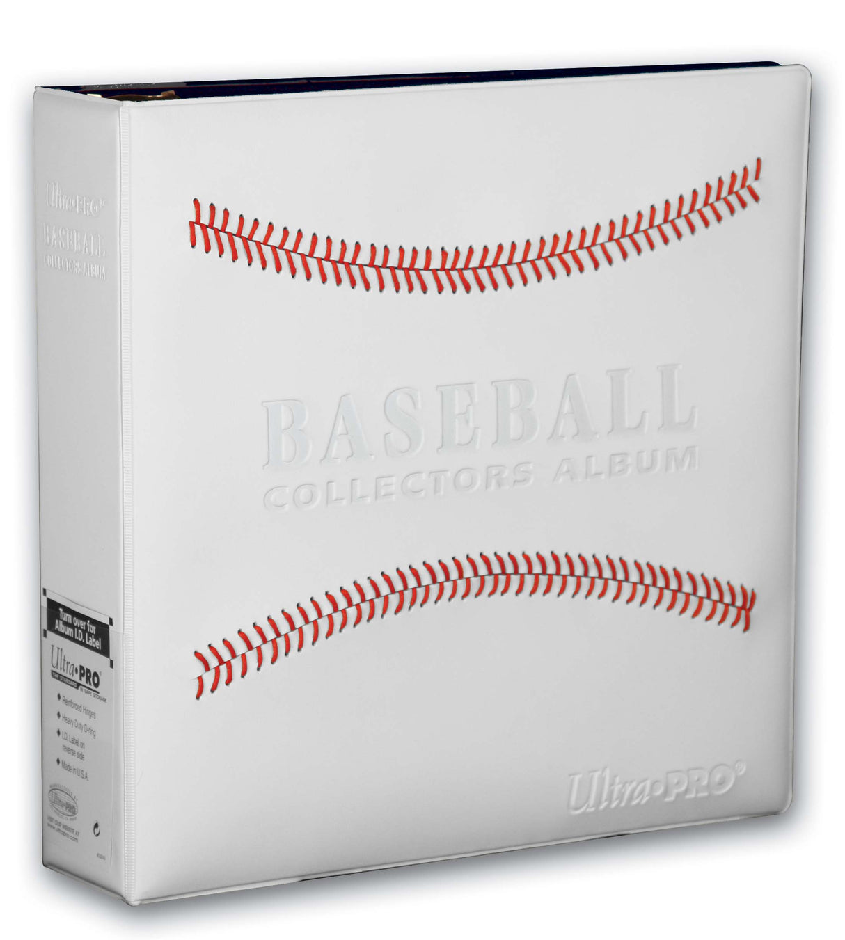 Ultra PRO: 2" Album - Baseball (White Stitched)