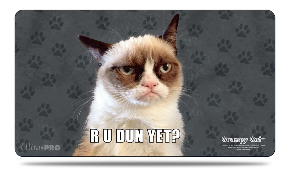 Ultra PRO: Playmat - Grumpy Cat (R U DUN YET?)