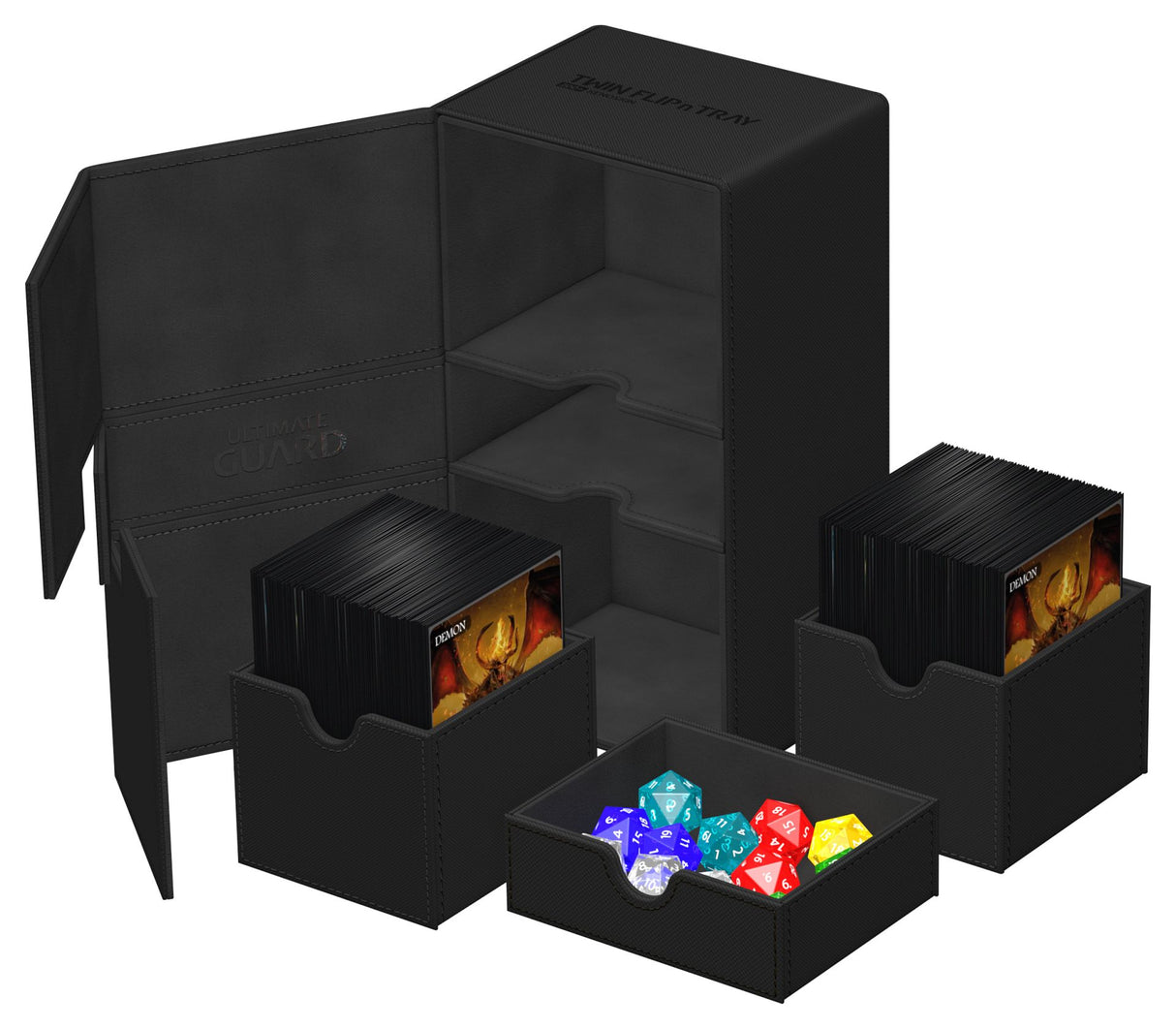 Ultimate Guard TWIN FLIP’N’TRAY XENOSKIN - Black