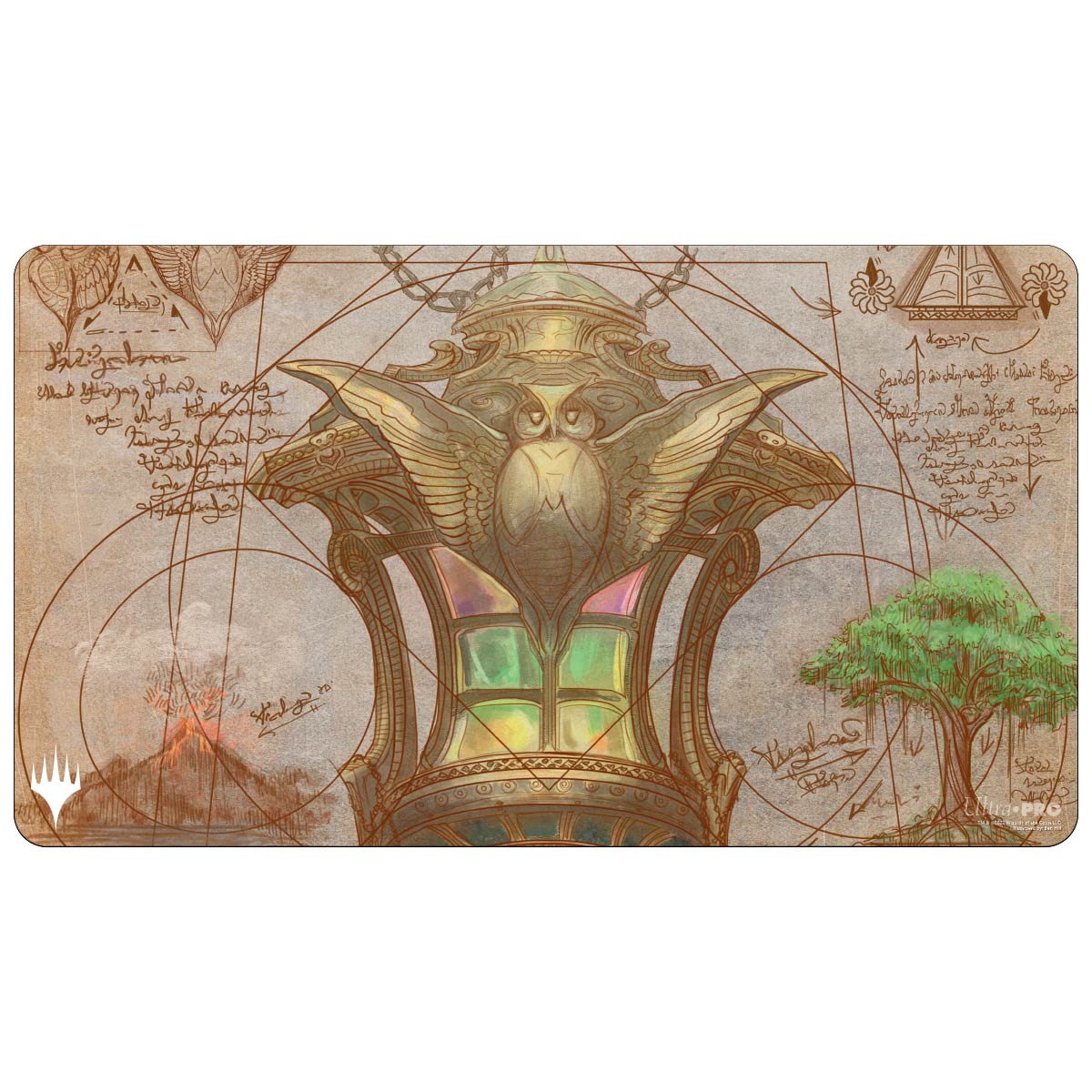 Ultra PRO: Playmat - Brothers War Schematic (Chromatic Lantern)