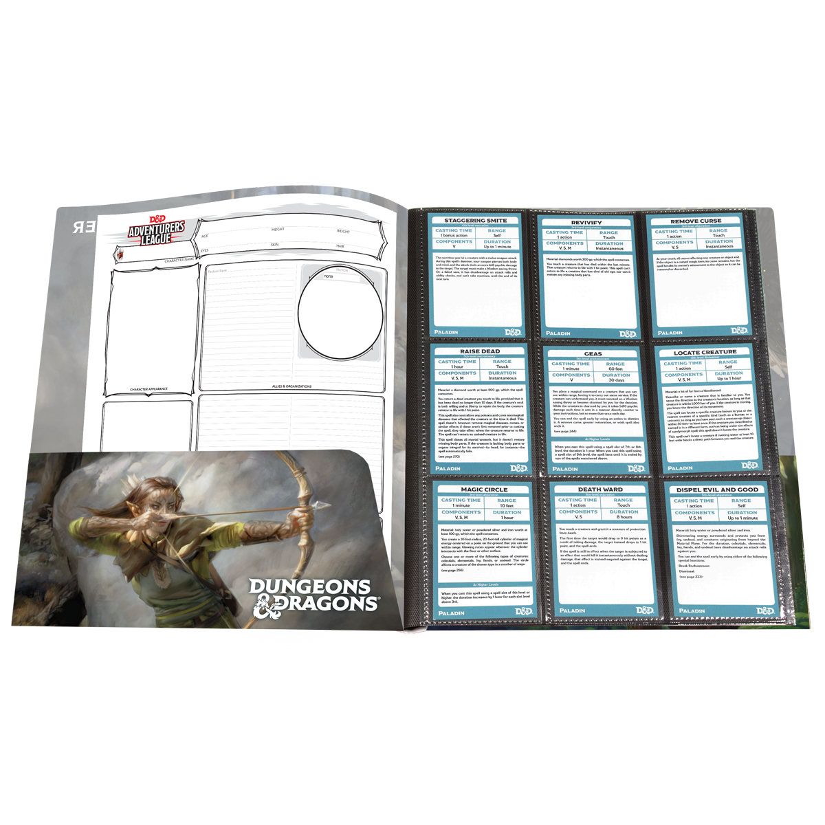 Ultra PRO: Class Folio - Paladin (Includes Stickers)