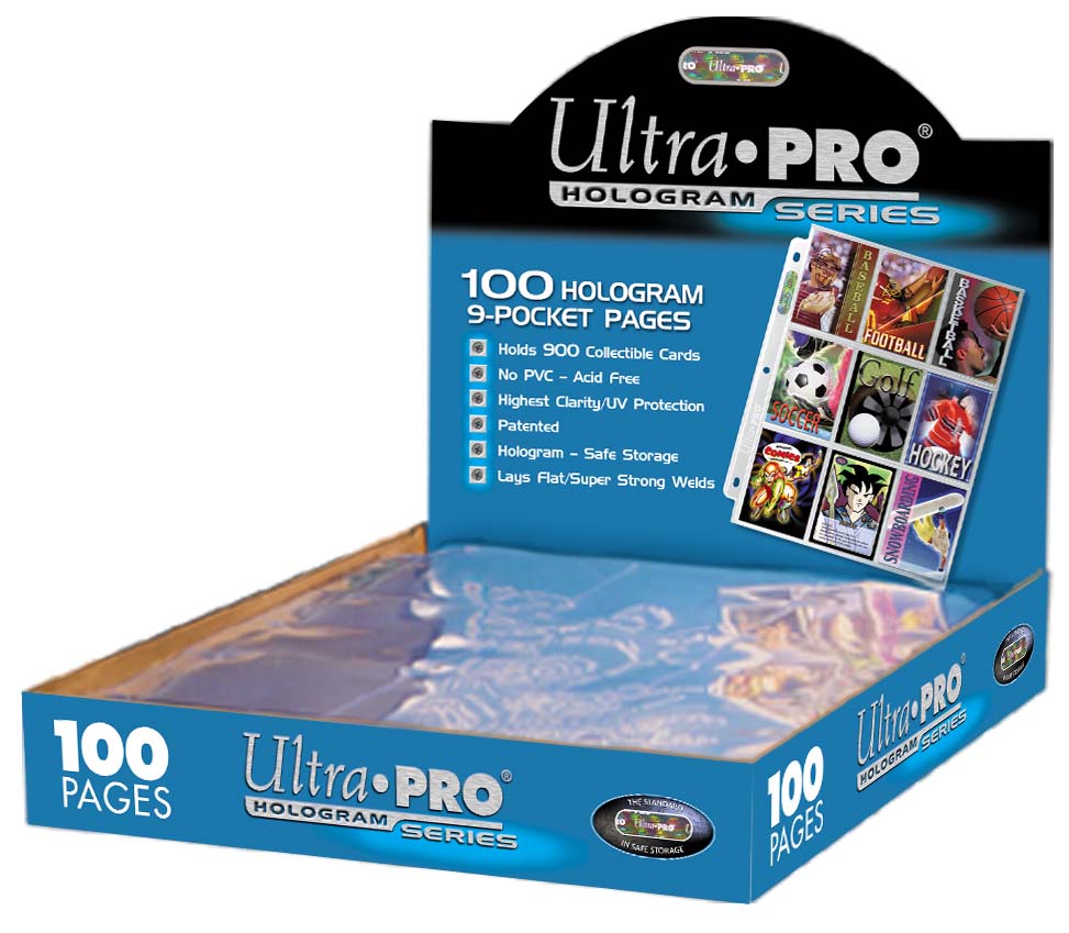 Ultra PRO: 9-Pocket Pages Hologram (100-Pack)