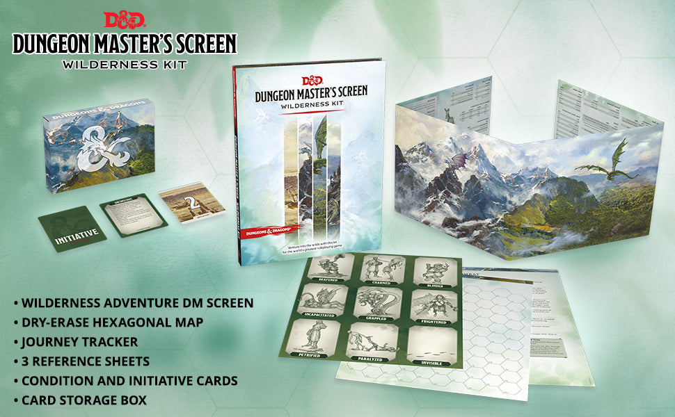 D&D Dungeon Master's Screen - Wilderness Kit