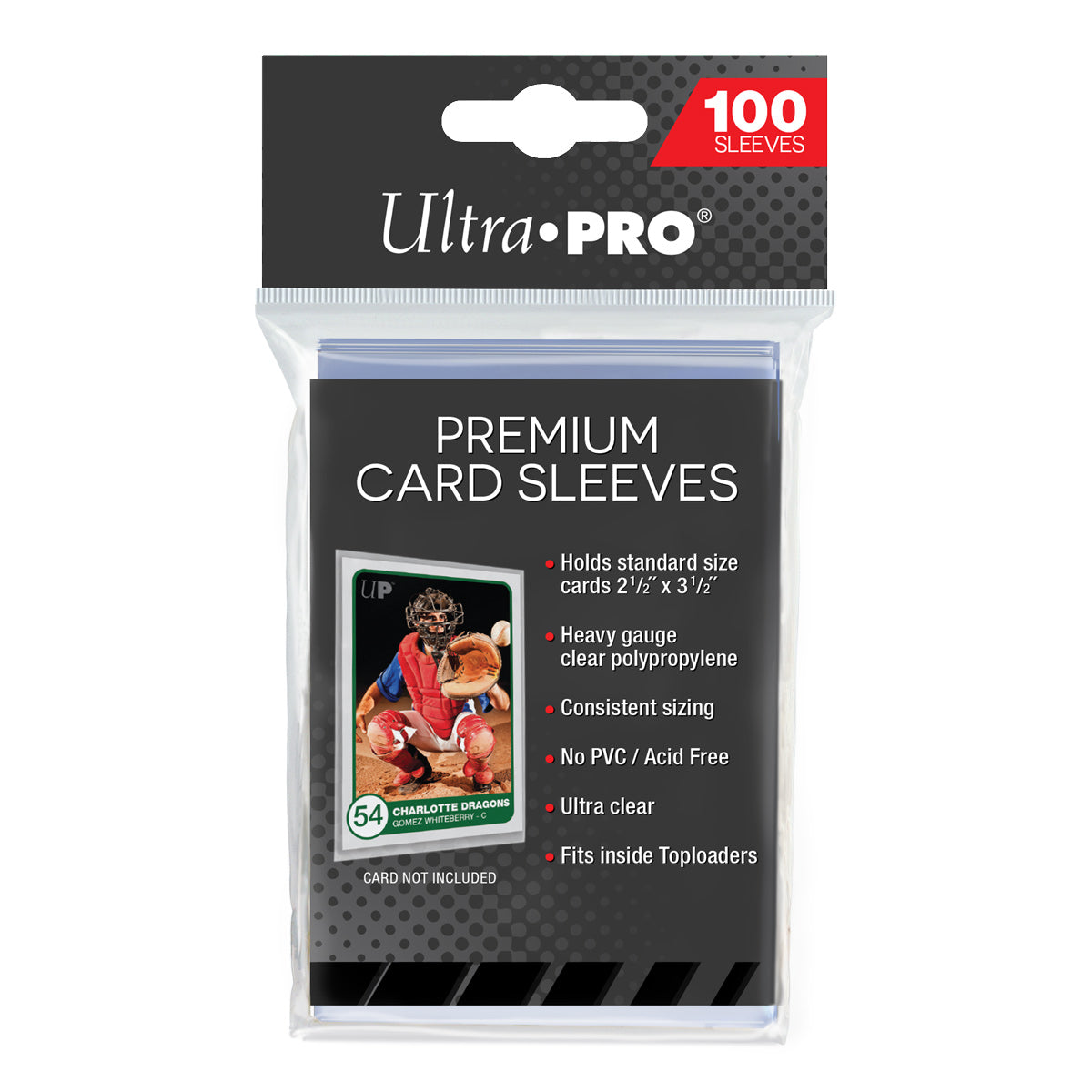 Ultra PRO: Standard 100ct Sleeves - Premium (Clear)