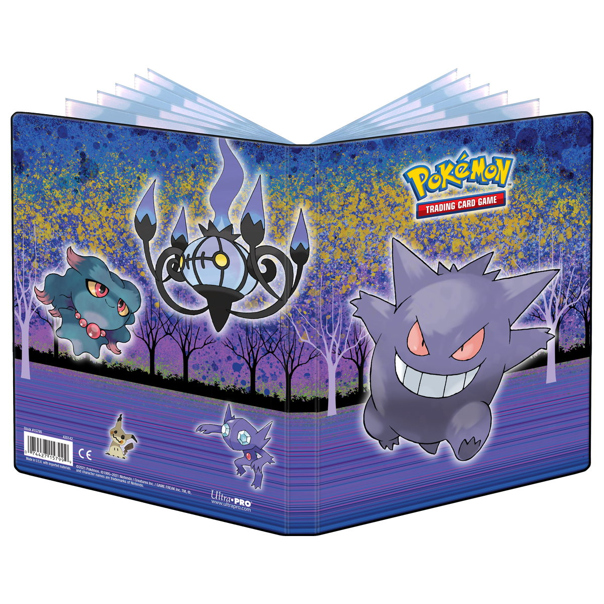 Ultra PRO: 4-Pocket Portfolio - Pokemon Gallery Series (Haunted Hollow)