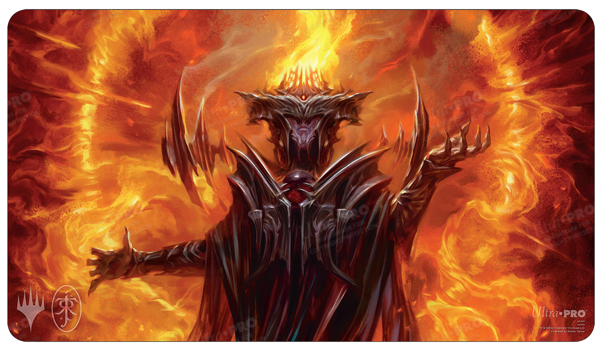 Ultra PRO: Playmat - The Lord of the Rings (Sauron, the Dark Lord)