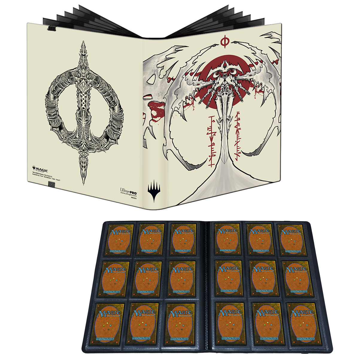 Ultra PRO: 9-Pocket PRO-Binder - Phyrexia All Will Be One (Atraxa)