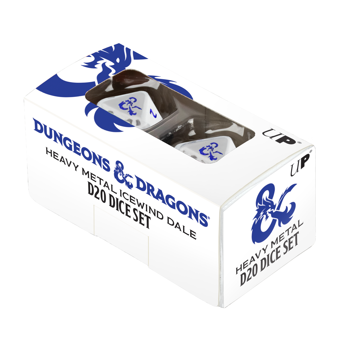 Ultra PRO: Heavy Metal Dice - Icewind Dale (D20 Set)