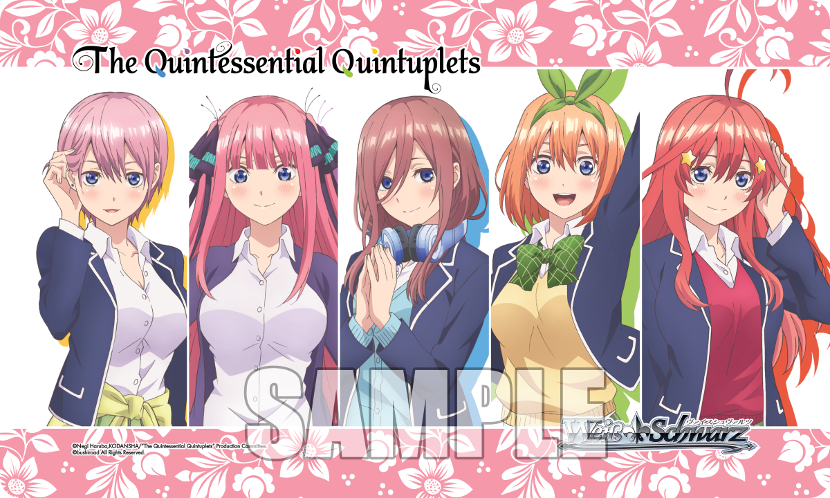 The Quintessential Quintuplets - Playmat