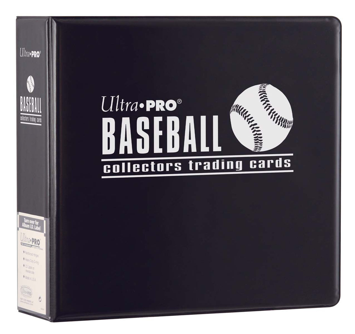 Ultra PRO: 3-Ring Binder - Baseball (Black)