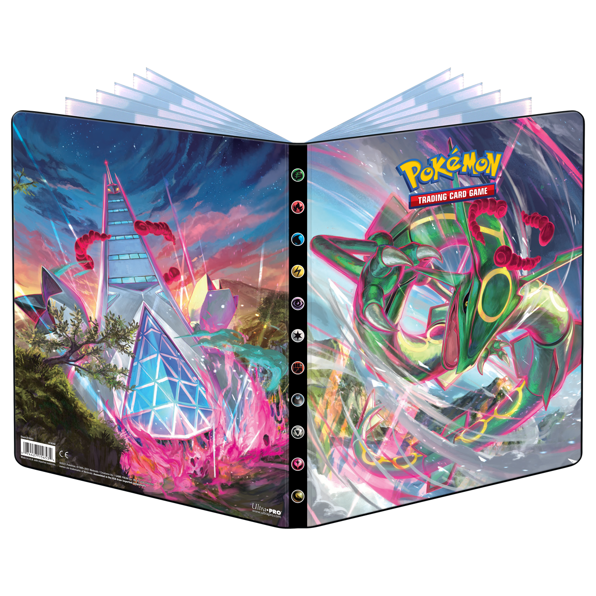 Ultra PRO: 9-Pocket Portfolio - Sword & Shield (Gigantimax Duraludon & Dynamax Rayquaza)
