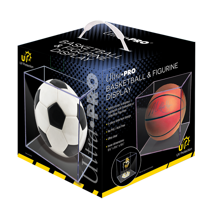 Ultra PRO: Display - Action Figure & Basketball (Clear)