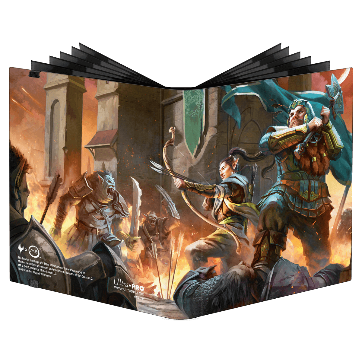 Ultra PRO: 4-Pocket PRO-Binder - The Lord of the Rings (Legolas & Gimli)
