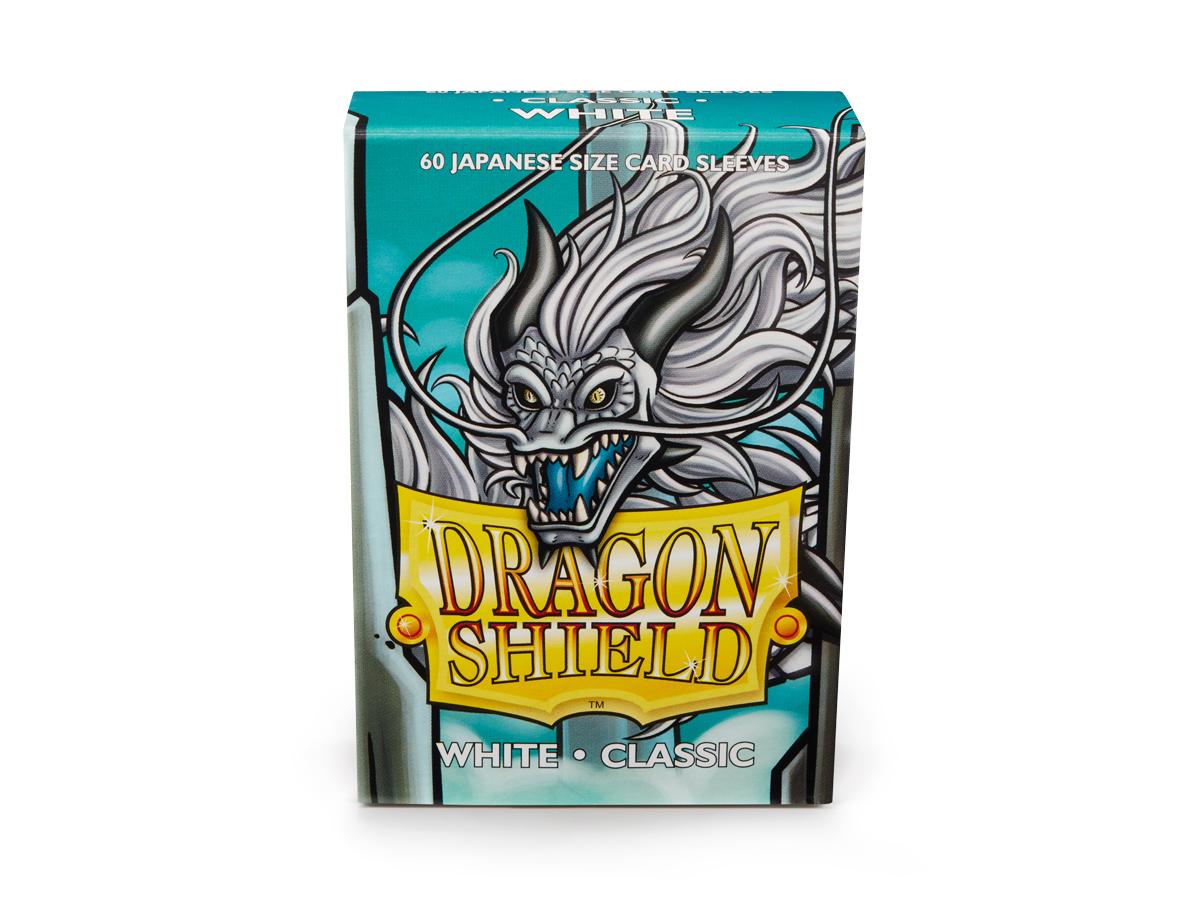 Dragon Shield Classic Sleeve - White ‘Fulgor’ 60ct