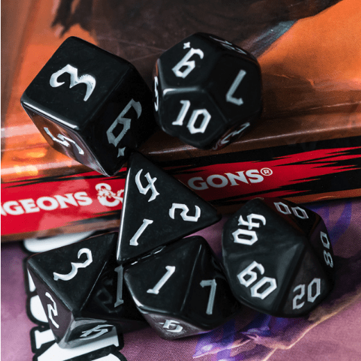*discontinued* Mage Script Cloud RPG Dice Set