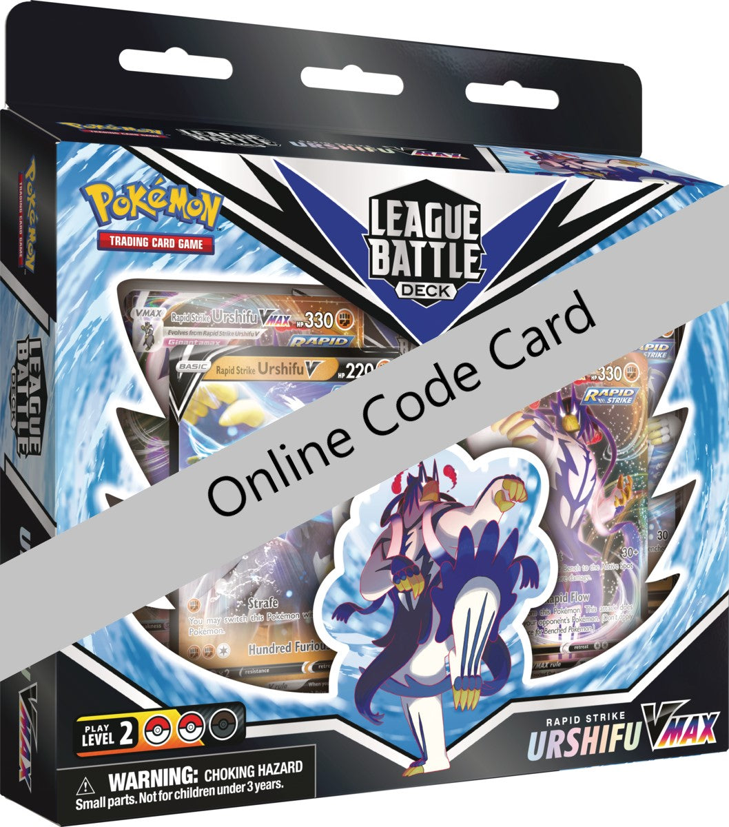 Rapid Strike Urshifu VMAX - League Battle Deck - PTCGO Online Code