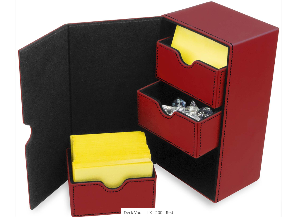 Deck Box - LX - 200 - Red