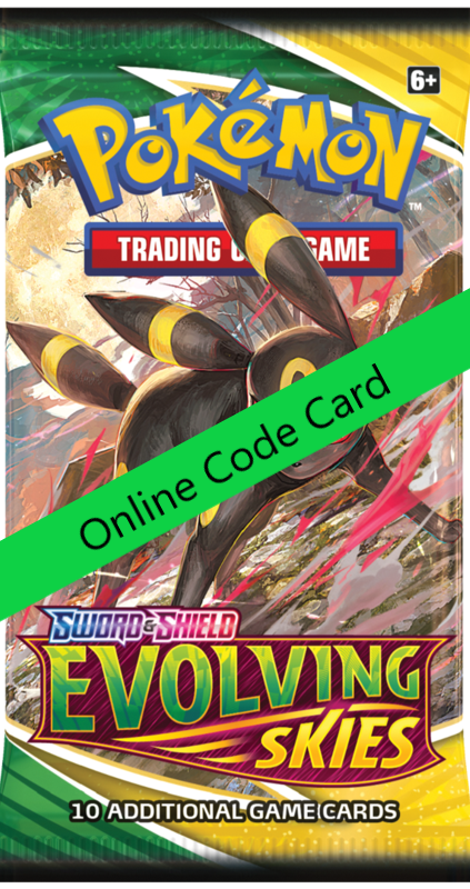 Evolving Skies Booster Pack - PTCGO Code