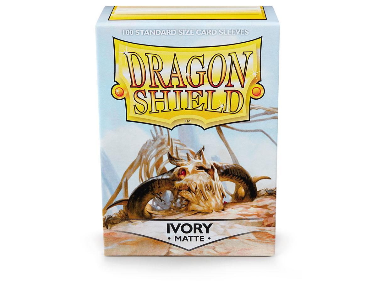 Dragon Shield Matte Sleeve - Ivory ‘Ogier’ 100ct