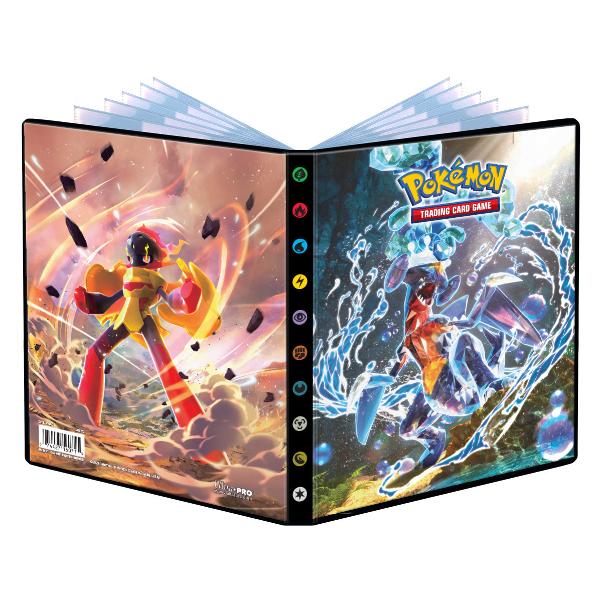 Ultra PRO: 4-Pocket Portfolio - Pokemon (Tera Type Garchomp and Armarouge)