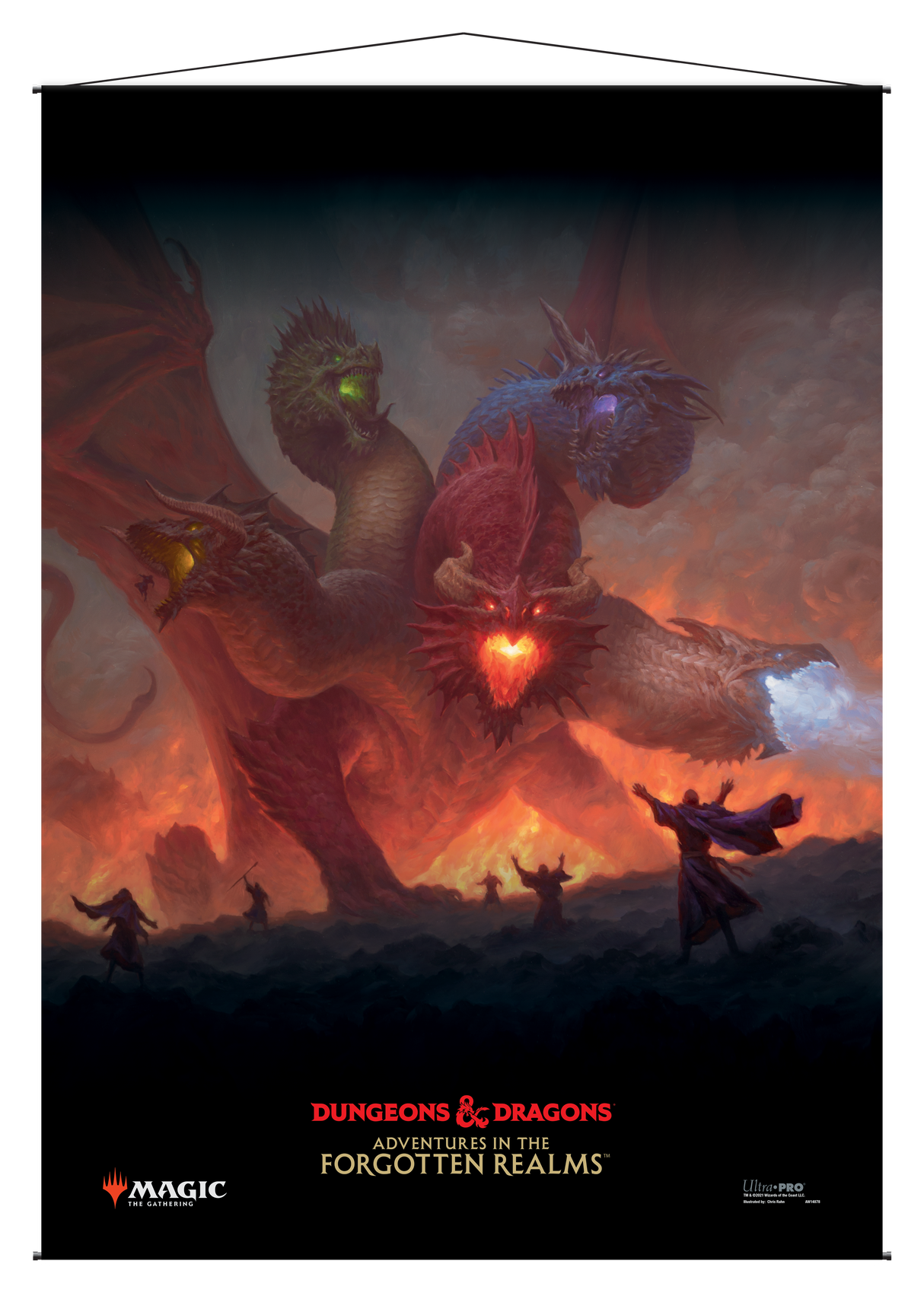 Ultra PRO: Wall Scroll - Adventures in the Forgotten Realms (Tiamat)