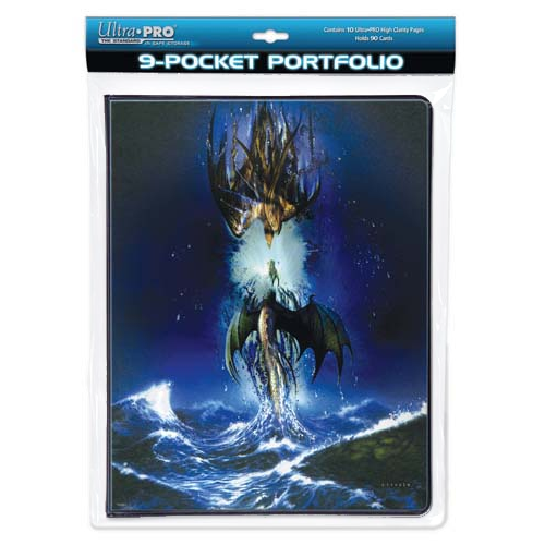 Ultra PRO: 9-Pocket Portfolio - Ciruelo Fantasy (Water Dragon)