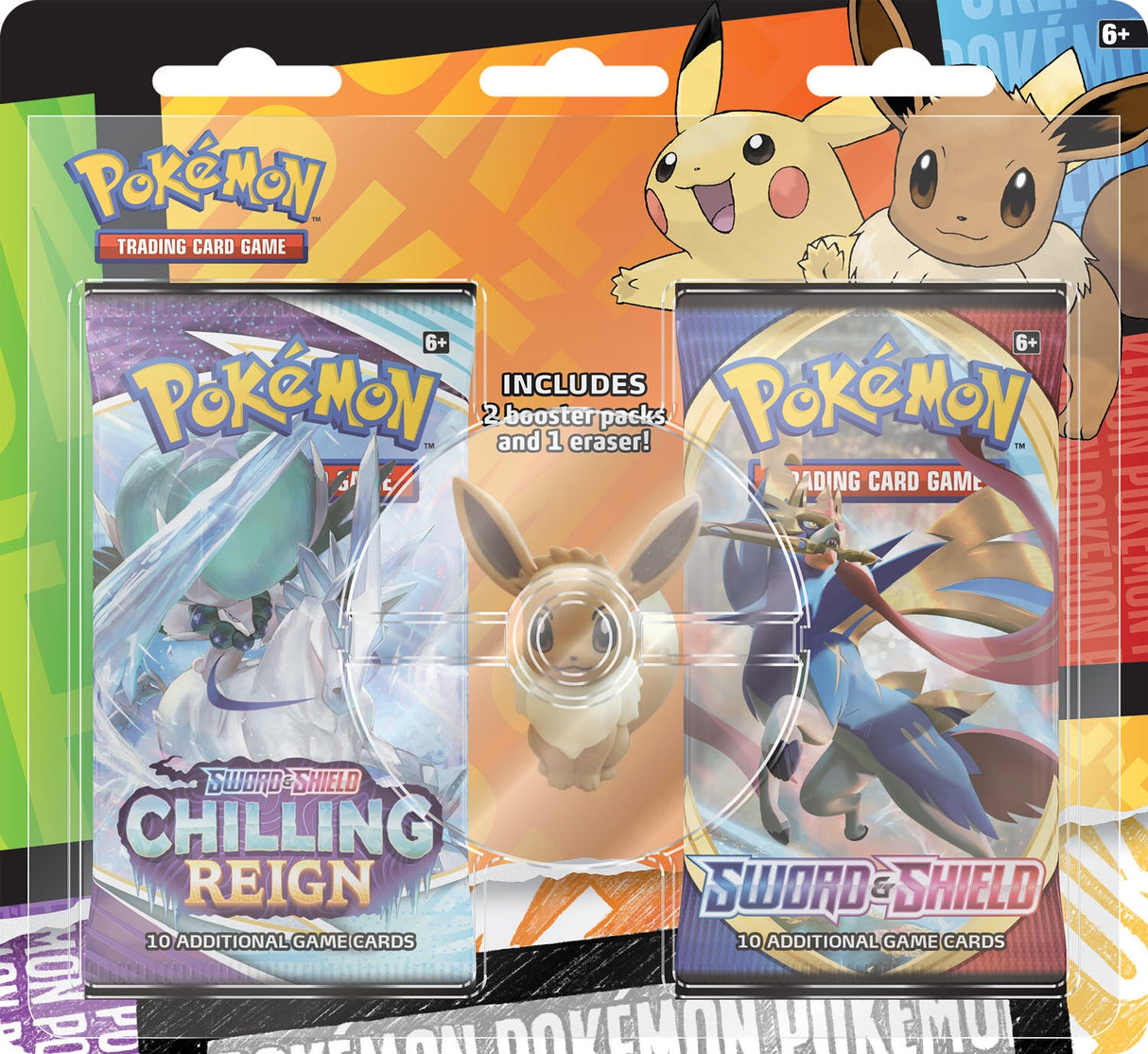 Pokemon TCG: Back to School Eraser