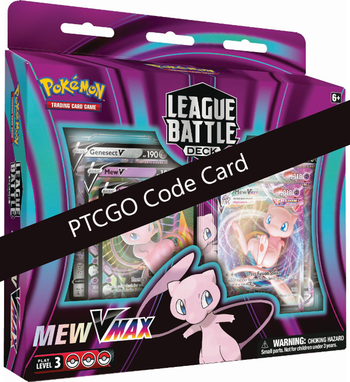 Mew VMAX - League Battle Deck - PTCGO Online Code
