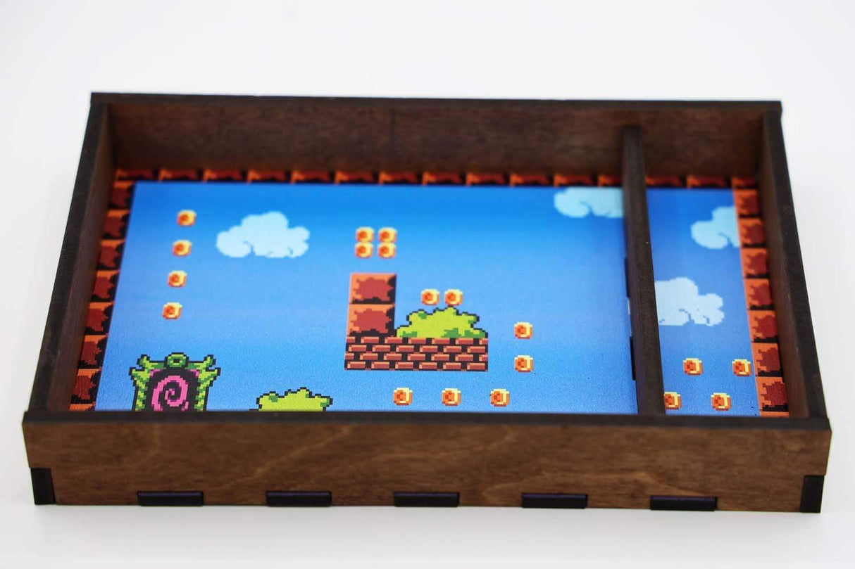 Chromatic Dice Tray - 8-Bit Platformer