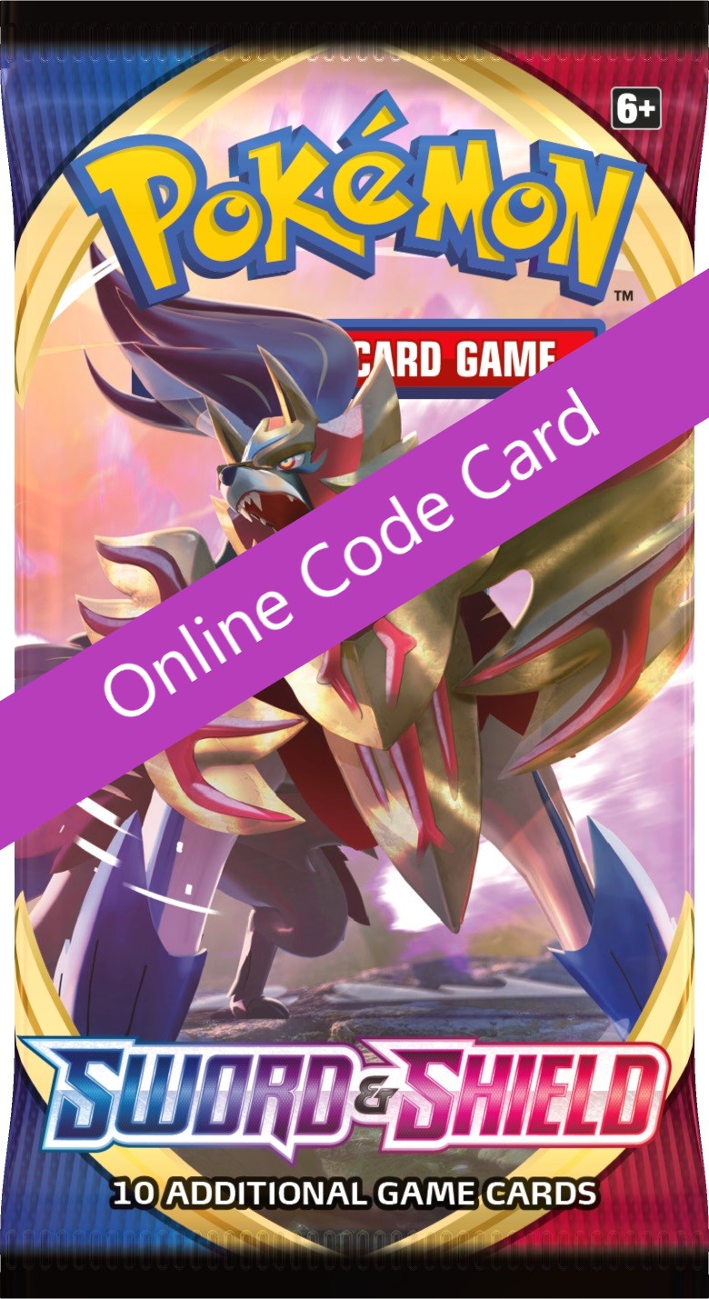 Sword and Shield - Base Set Booster Pack - PTCGO Code