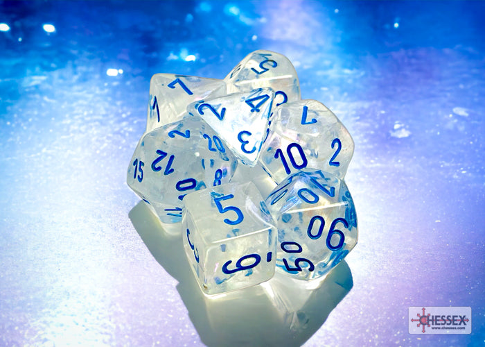 Borealis® Polyhedral Icicle™/light blue Luminary™ 7 Die Set