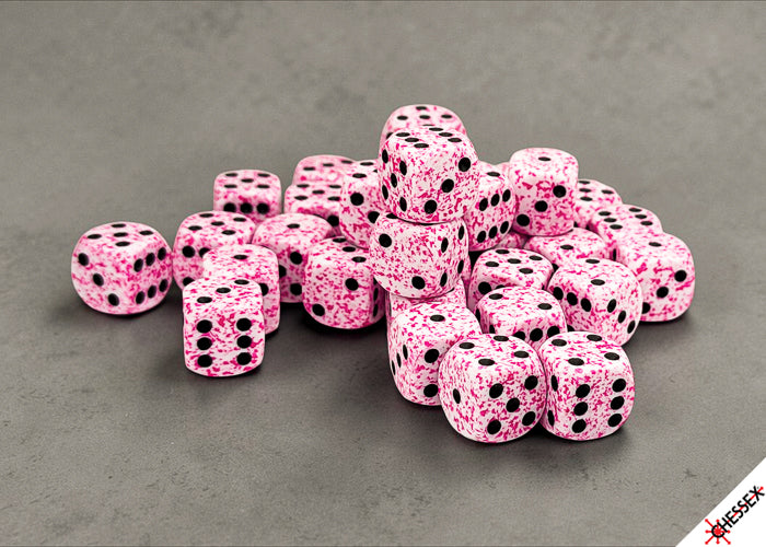 Speckled 12mm d6 Pink Dice Block™ (36 dice)