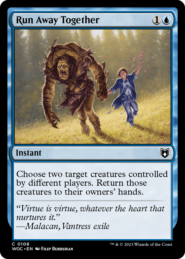 Run Away Together [WOC - 108]