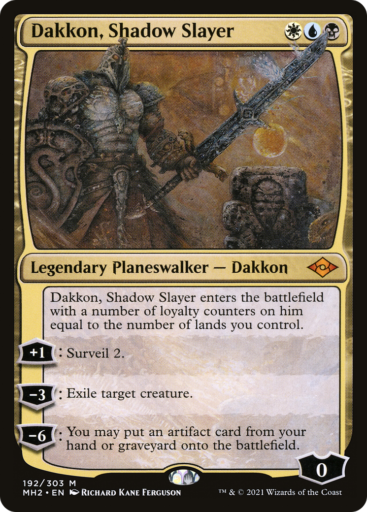 Dakkon, Shadow Slayer [MH2 - 192]