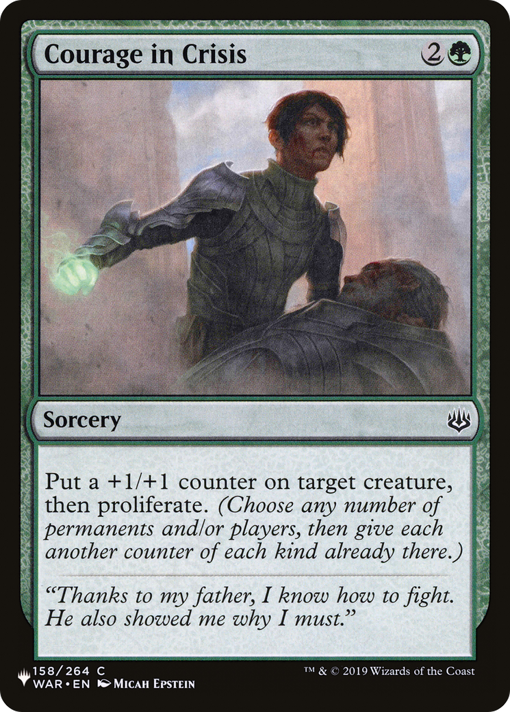 Courage in Crisis [LIST - 158/264]