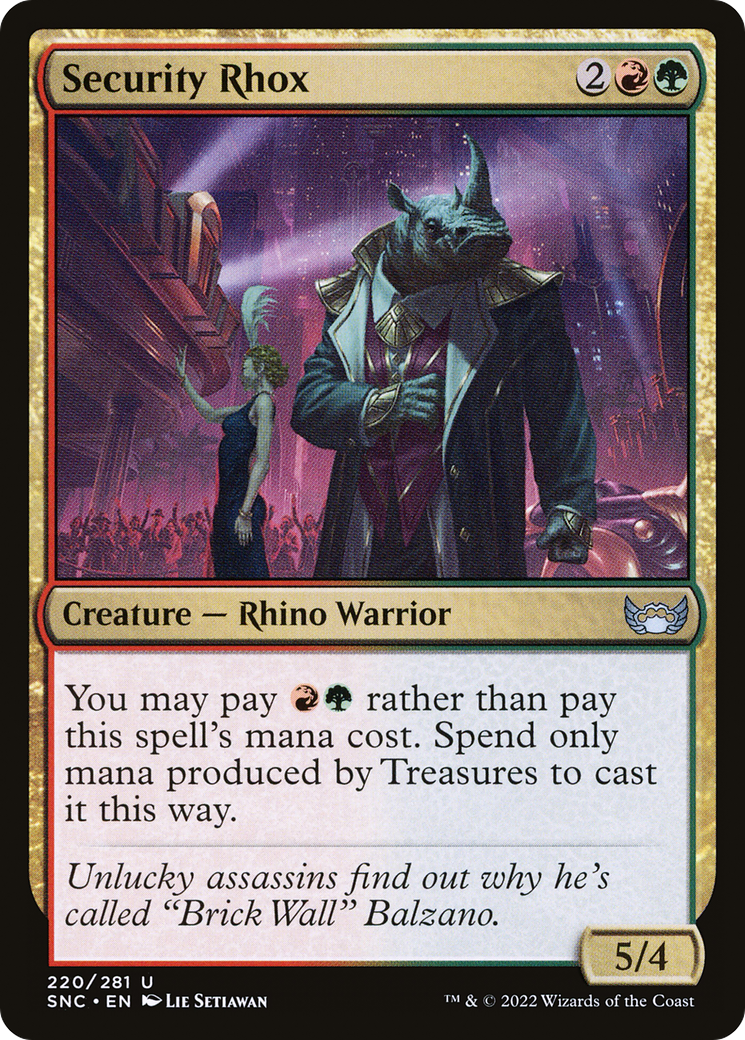 Security Rhox [SNC - 220]