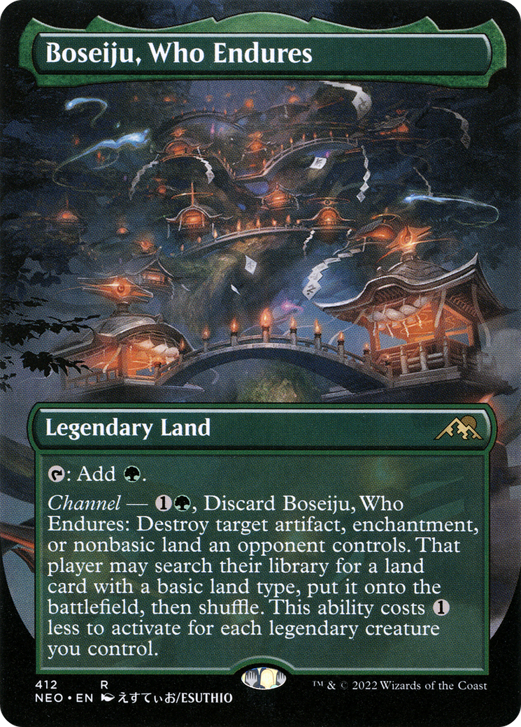 Boseiju, Who Endures (Borderless) [NEO - 412]