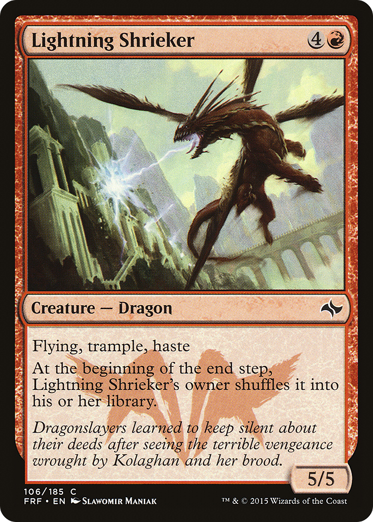 Lightning Shrieker [FRF - 106]