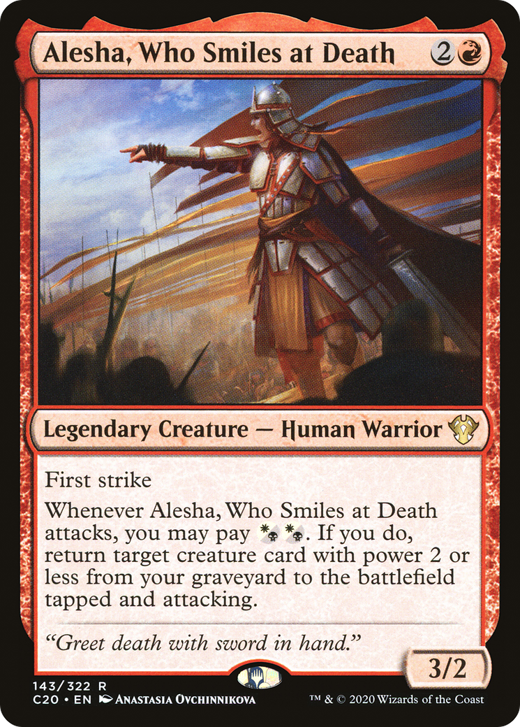 Alesha, Who Smiles at Death [C20 - 143]