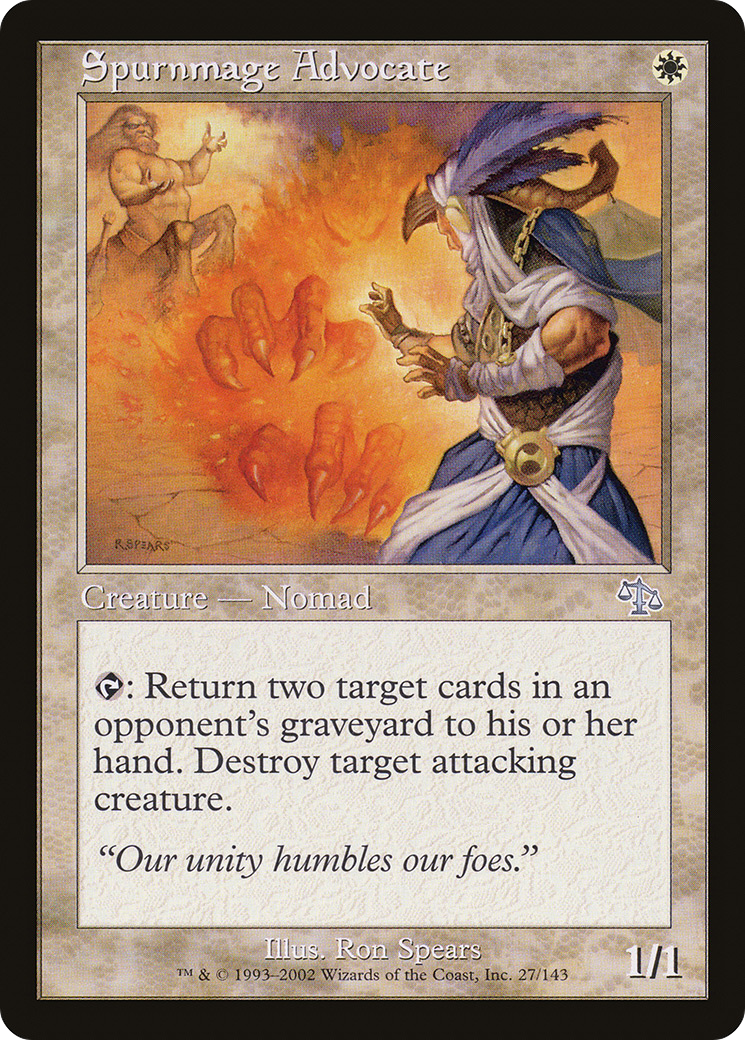 Spurnmage Advocate [JUD - 27]